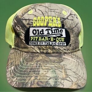 Realtree Camouflage and Neon Yellow Hat